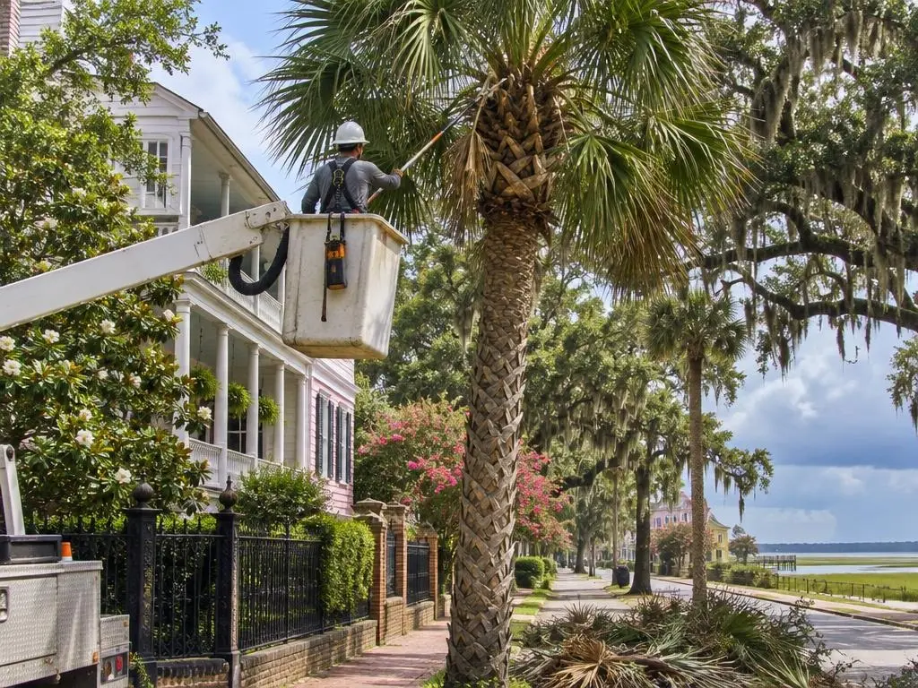 Palm Tree Trimming in Charleston, SC